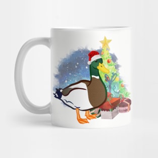 A Duck Christmas Mug